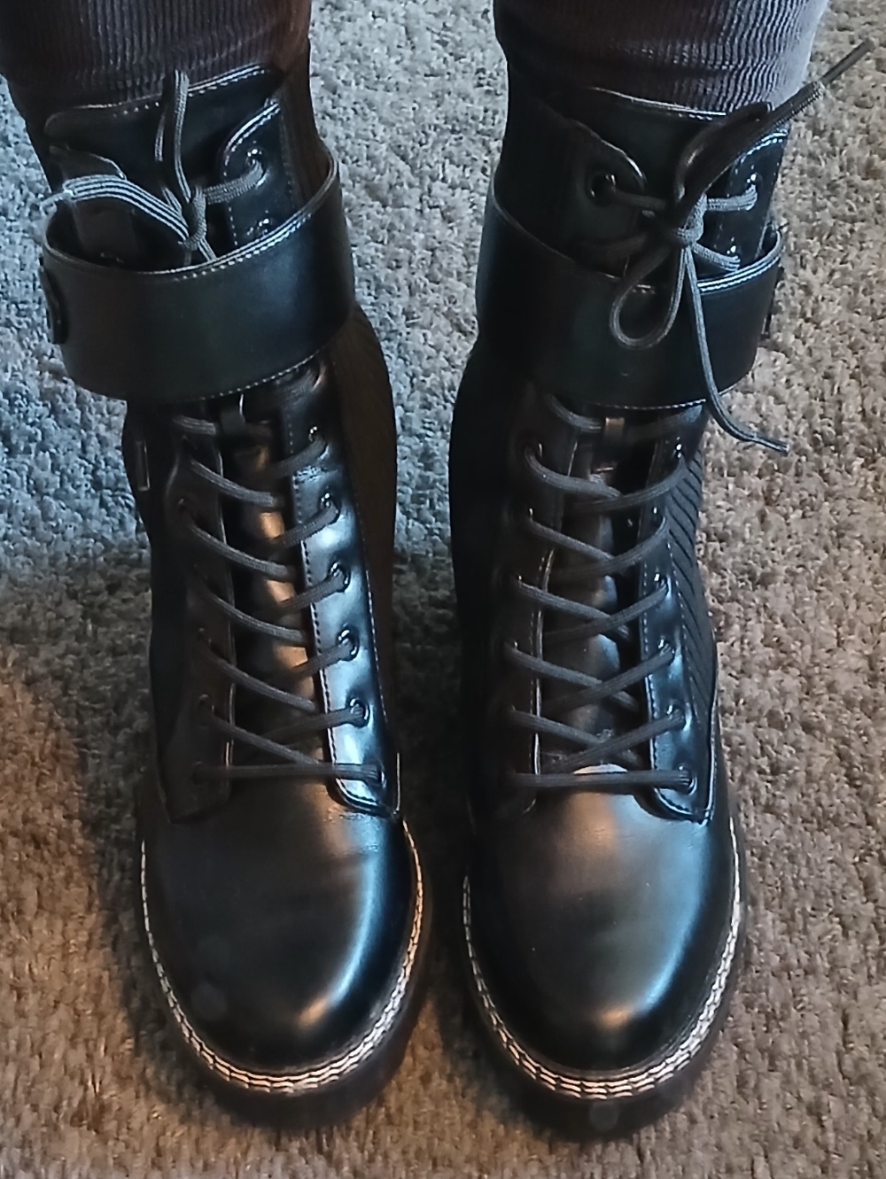 Calvin Klein Combat Boots